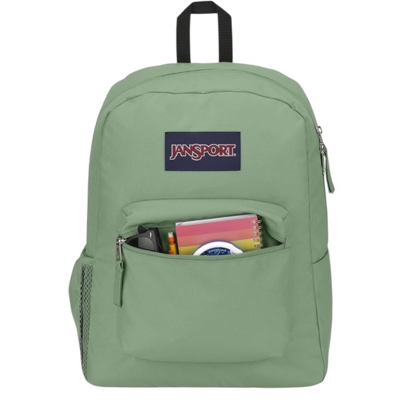 NEW JanSport Light Green Backpack Back to School Student Travel Backpack main image 4